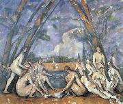 Paul Cezanne Large Bathers France oil painting artist